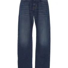 Джинсы с нашивкой-логотипом