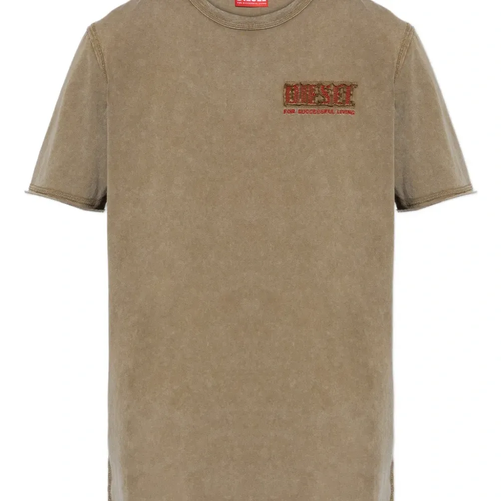 Футболка T-RAWJUST-V1 с необработанным краем