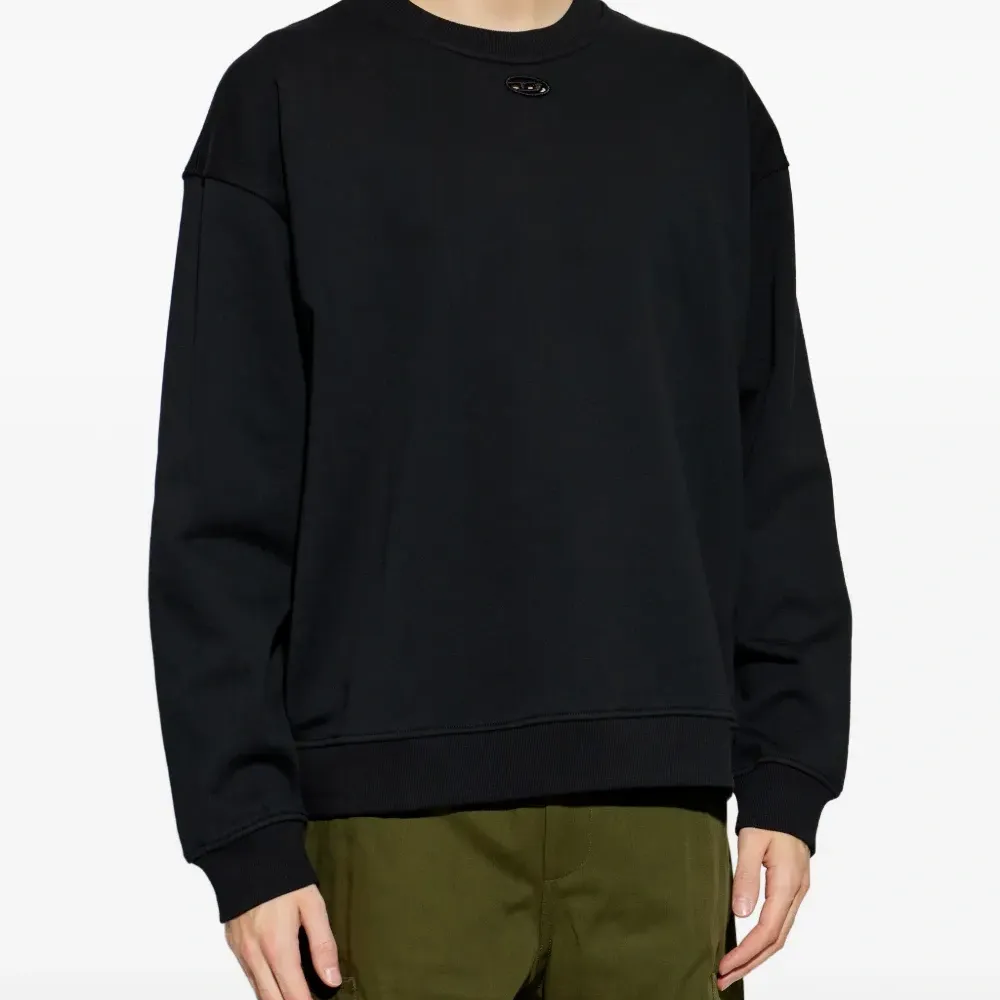 Хлопковый свитер с логотипом