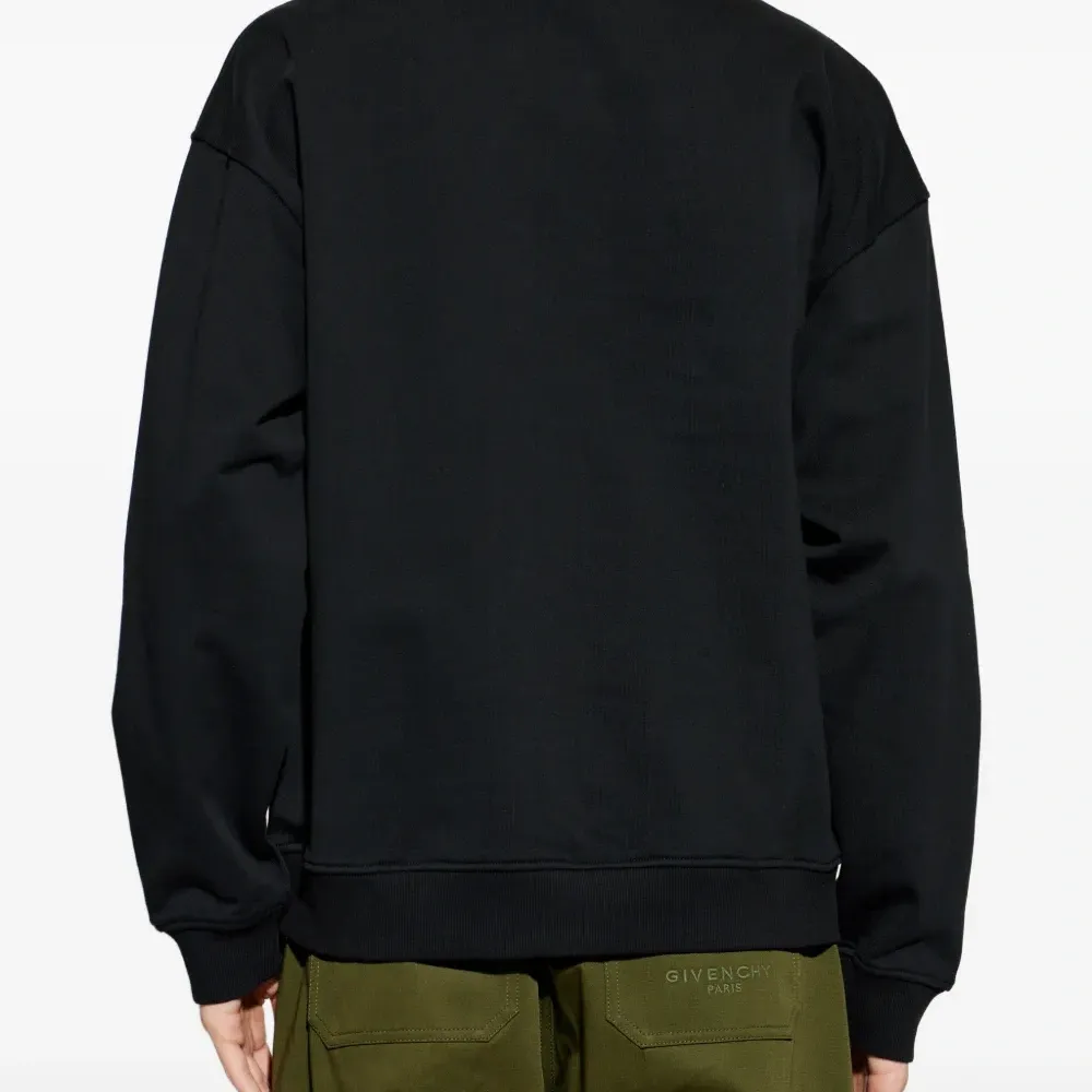 Хлопковый свитер с логотипом