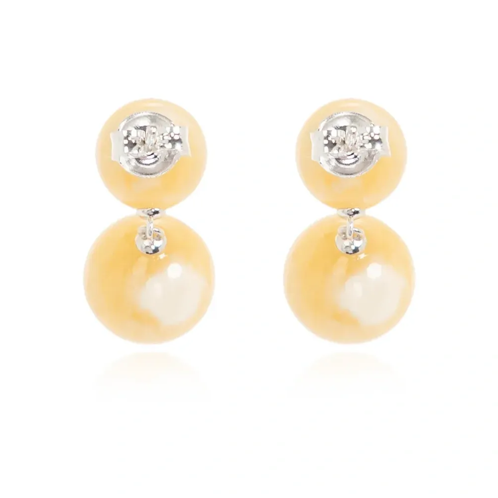 Серьги Hannah с двумя сферами