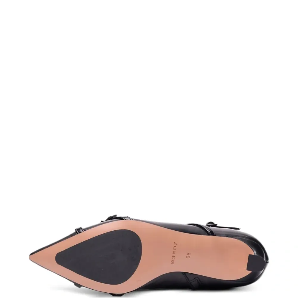 Ботинки с пряжками