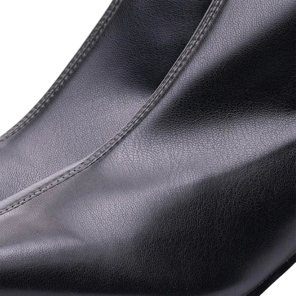 Ботинки с квадратным носком