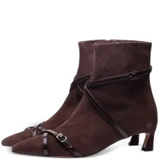 Ботинки с пряжками