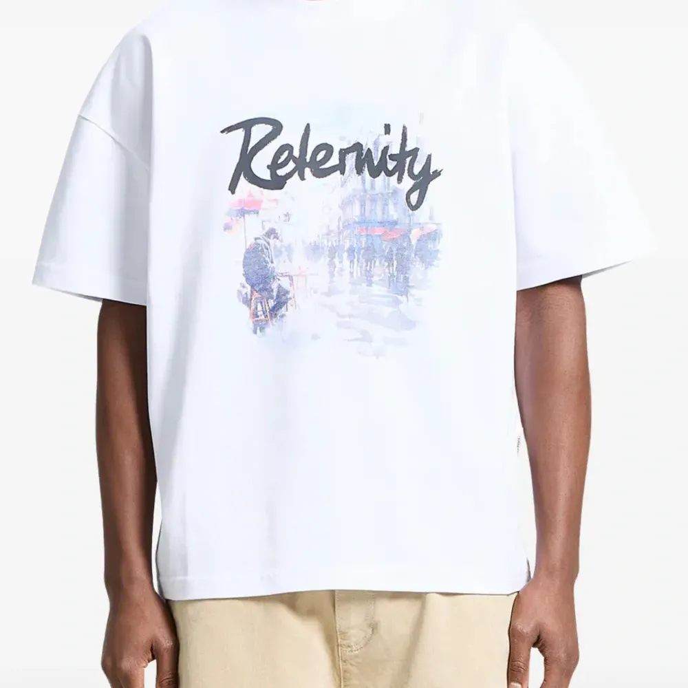 Футболка с принтом