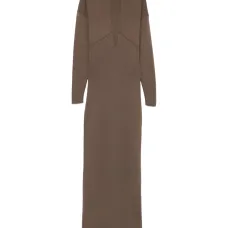 Макси-платье Rallel с V-образным вырезом и длинными рукавами Макси-платье Rallel с V-образным вырезом и длинными рукавами