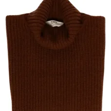 Топ с высоким воротником