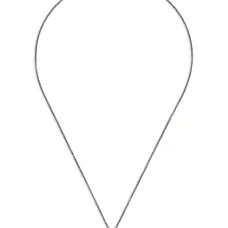 Серебряное колье с бриллиантами Серебряное колье с бриллиантами