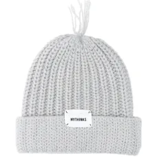 Шапка бини в рубчик