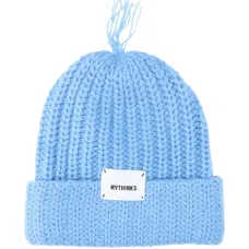 Шапка бини с нашивкой-логотипом