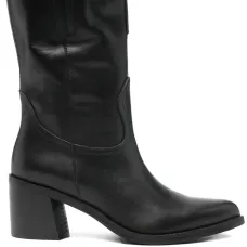 Ботинки на блочном каблуке 65 мм