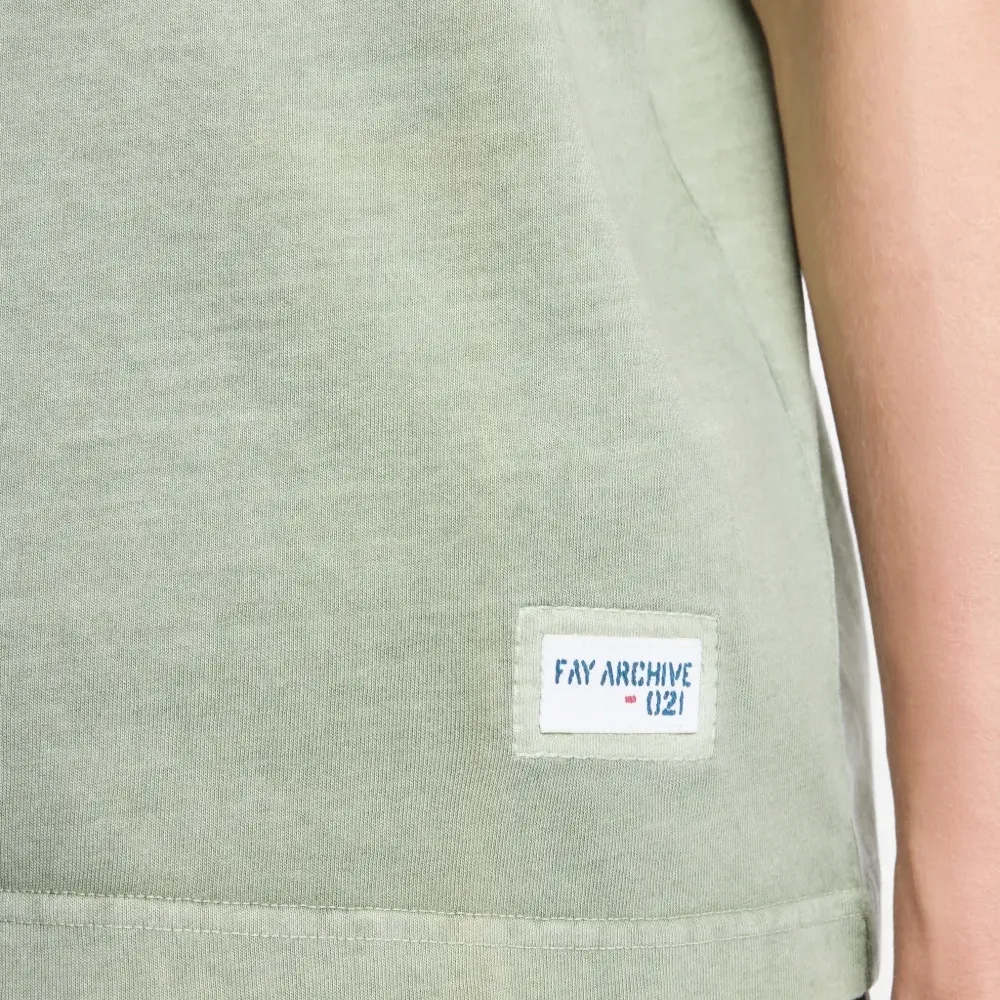 Футболка Archive в рубчик Футболка Archive в рубчик