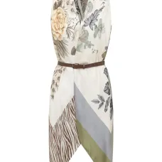 Топ с цветочным узором