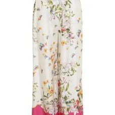 Брюки с цветочным принтом