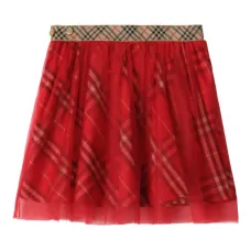 Мини-юбка из тюля