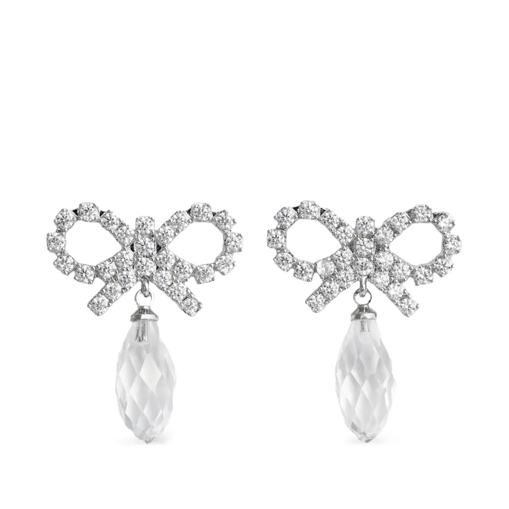 Серьги с кристаллами