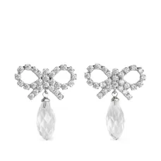 Серьги с кристаллами