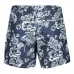 Плавательные шорты с цветочным принтом