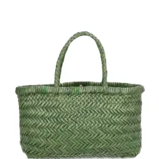 Плетёная сумка-тоут