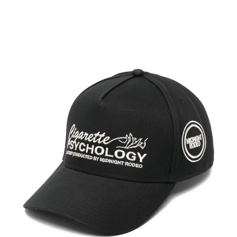 Бейсболка с вышивкой Cigarette Psychology