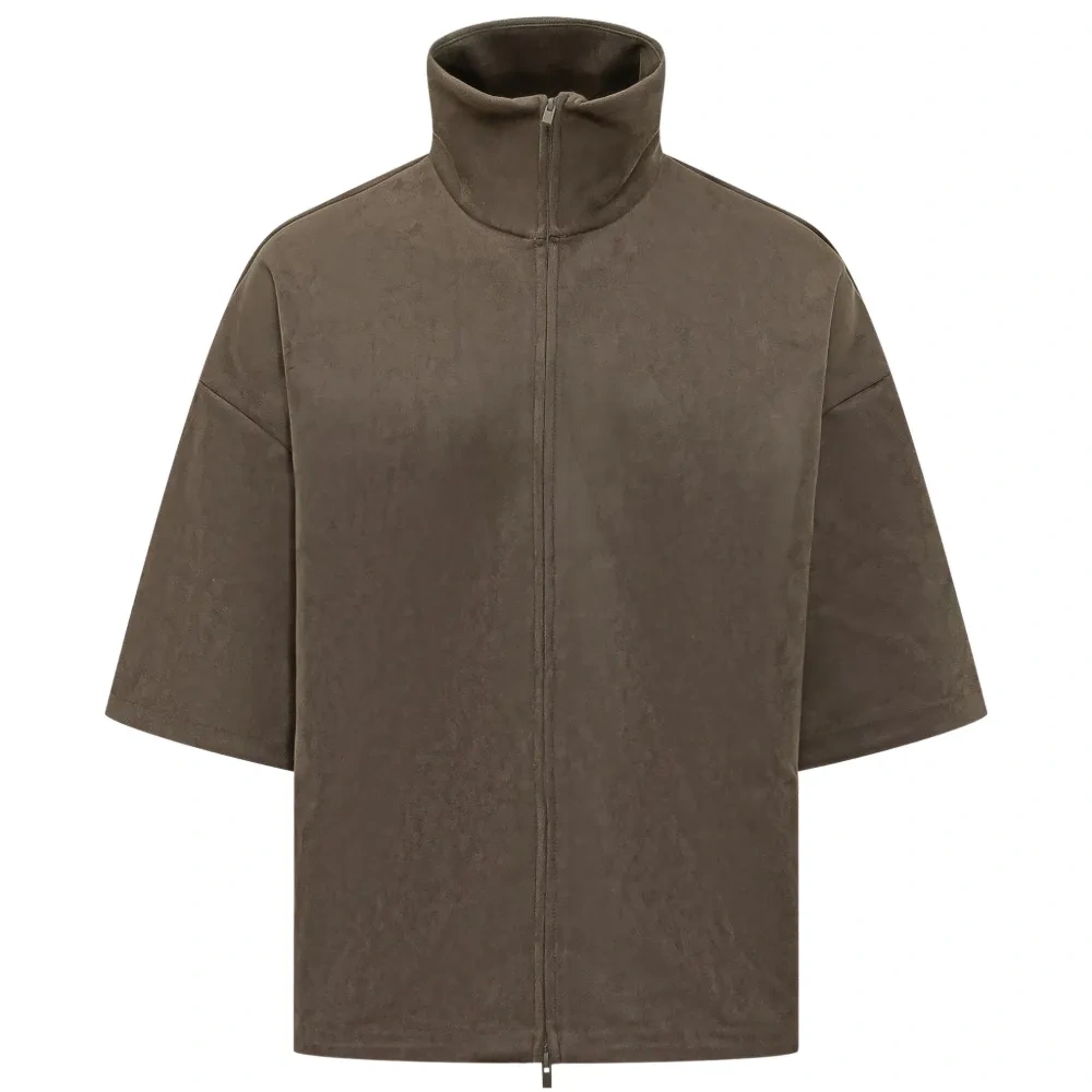 Куртка с короткими рукавами на молнии