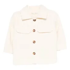 Вельветовая рубашка с карманом