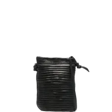 Плиссированная кросс-боди с узлом