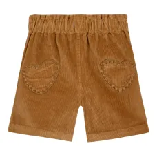 Шорты с вышитым логотипом в виде сердца