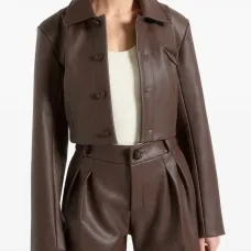 Куртка Ania из зернистой кожи Куртка Ania из зернистой кожи