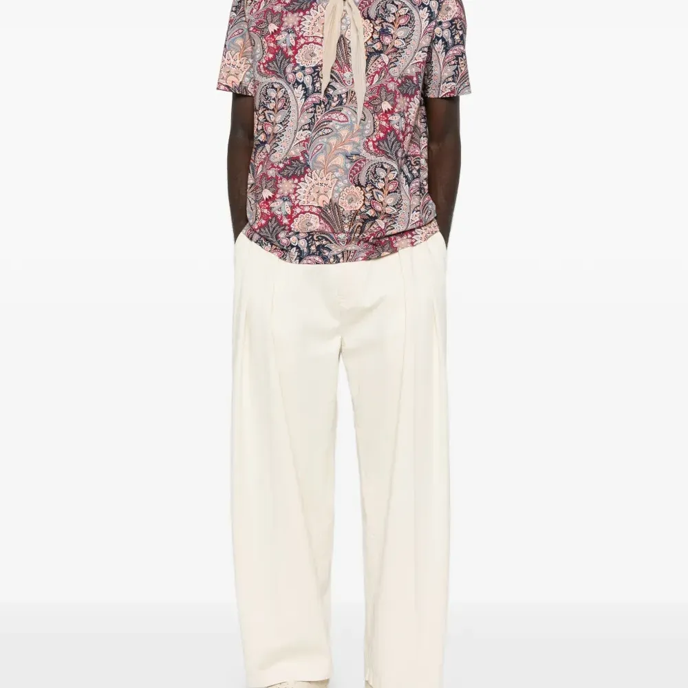 Футболка с принтом «пейсли»