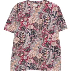 Футболка с принтом «пейсли»