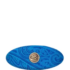 Заколка для волос с узором "пейсли" и медальоном