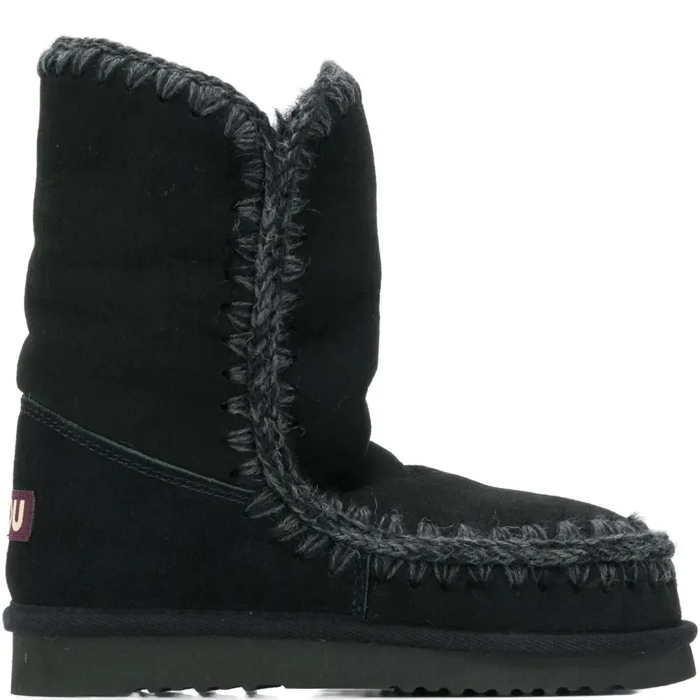 Ботинки с декоративной строчкой