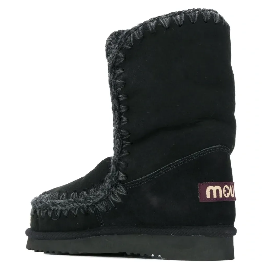 Ботинки с декоративной строчкой