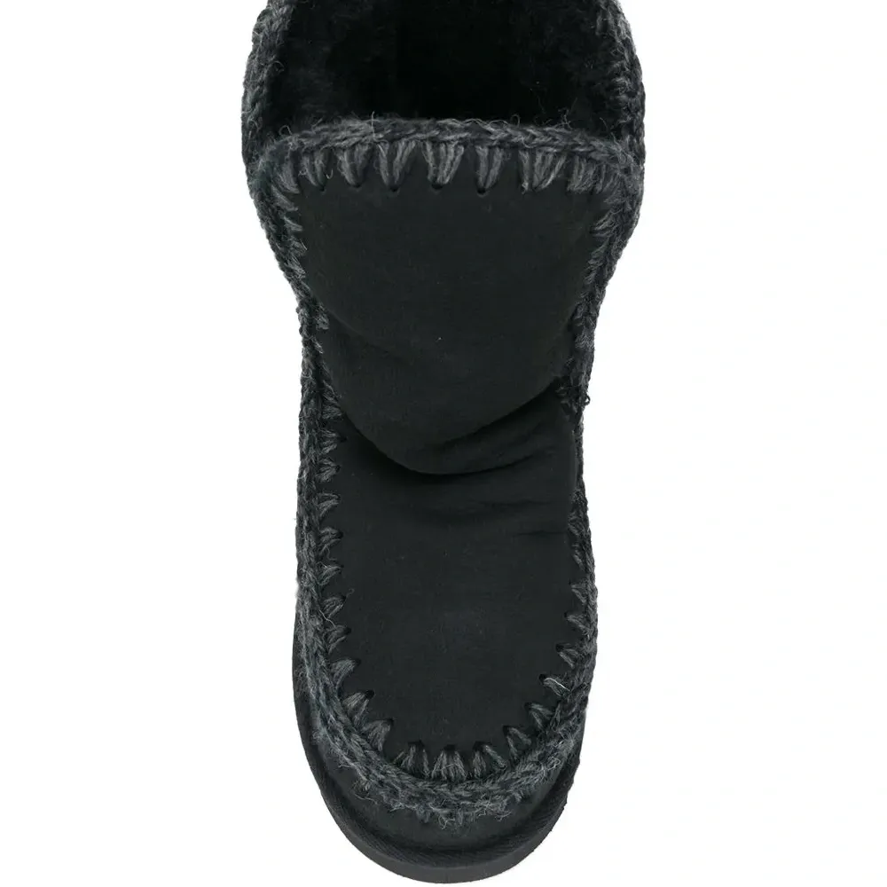 Ботинки с декоративной строчкой