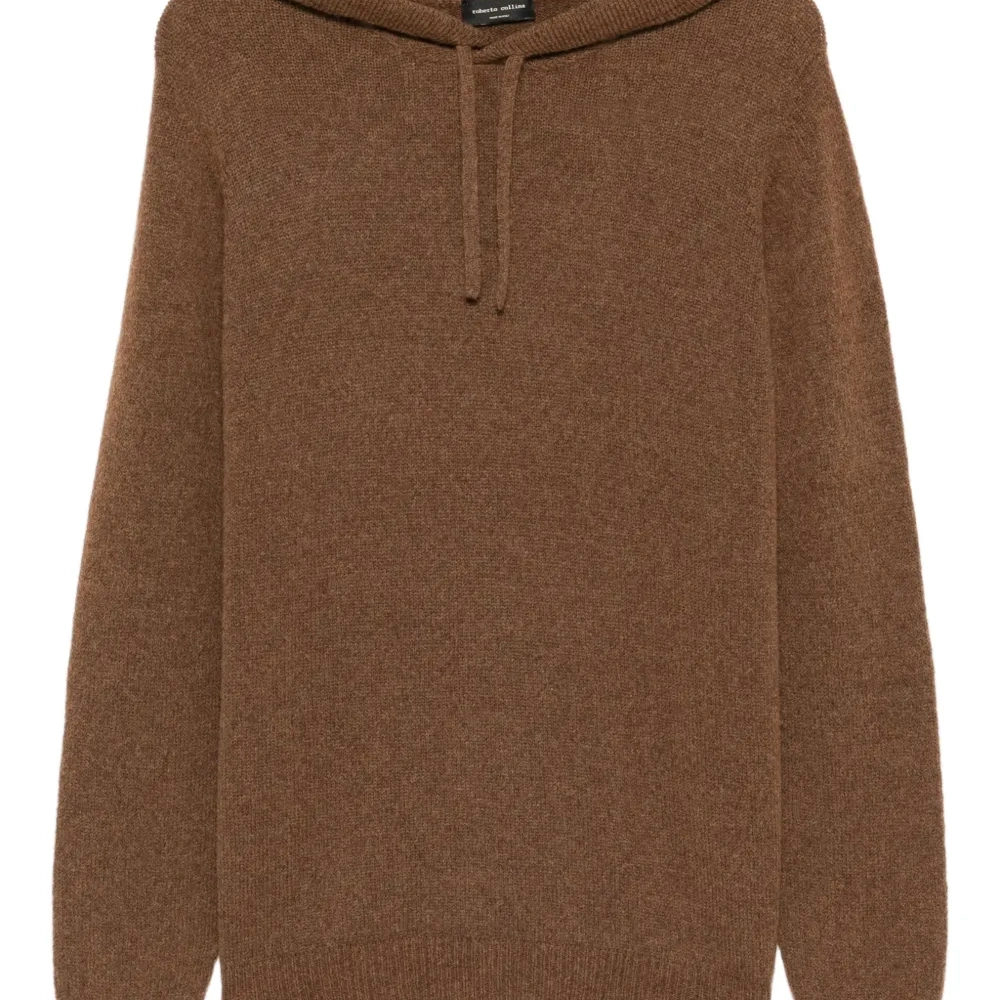 Вязаное худи