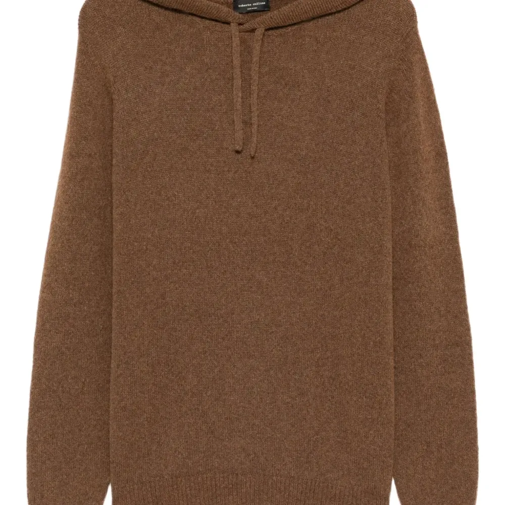 Вязаное худи