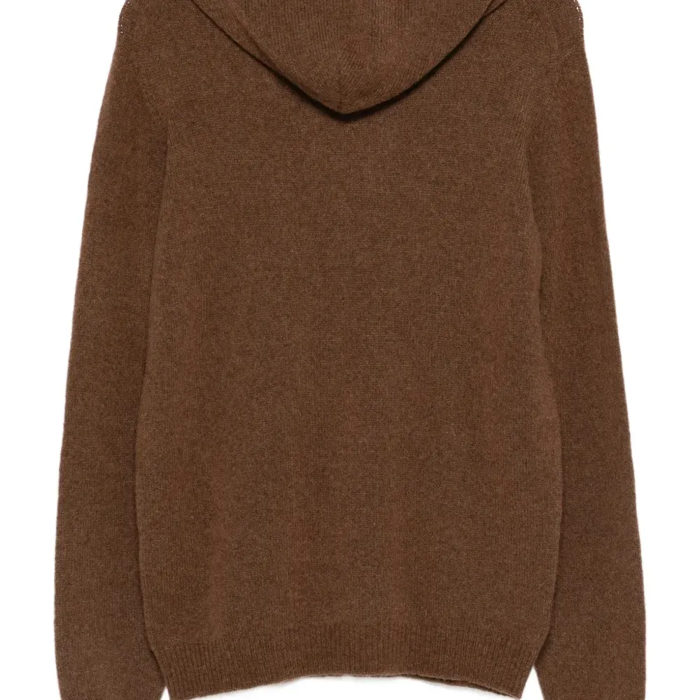 Вязаное худи