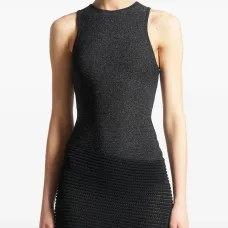 Платье мини асимметричного кроя Платье мини асимметричного кроя