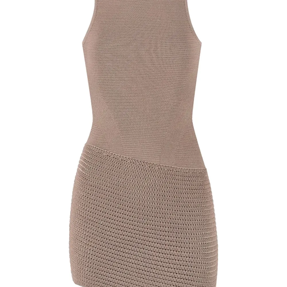 Платье мини со съемной деталью