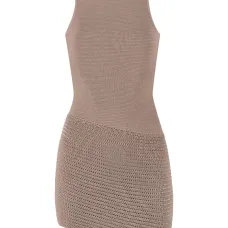 Платье мини со съемной деталью Платье мини со съемной деталью