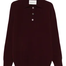 Свитер с застёжкой на воротнике