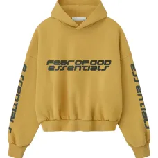 Флисовое худи с принтом