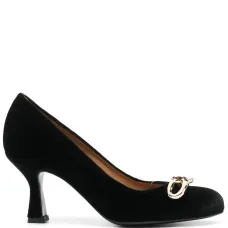 Туфли-лодочки с металлическими деталями