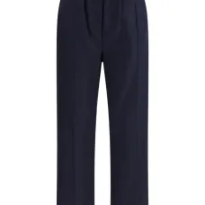 Прямые брюки на резинке