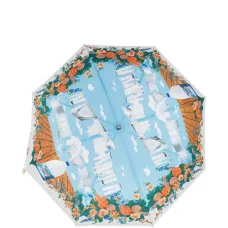 Зонт с цветочным принтом
