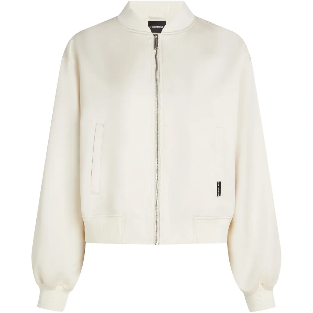 Бомбер с длинными рукавами