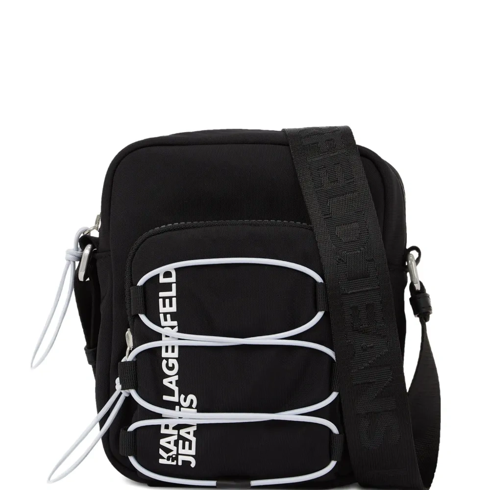 Сумка-мессенджер со шнуровкой