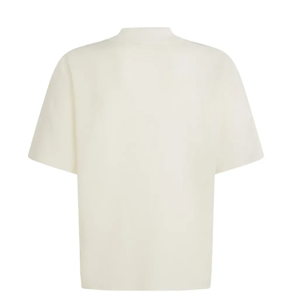 Трикотажная футболка свободного кроя