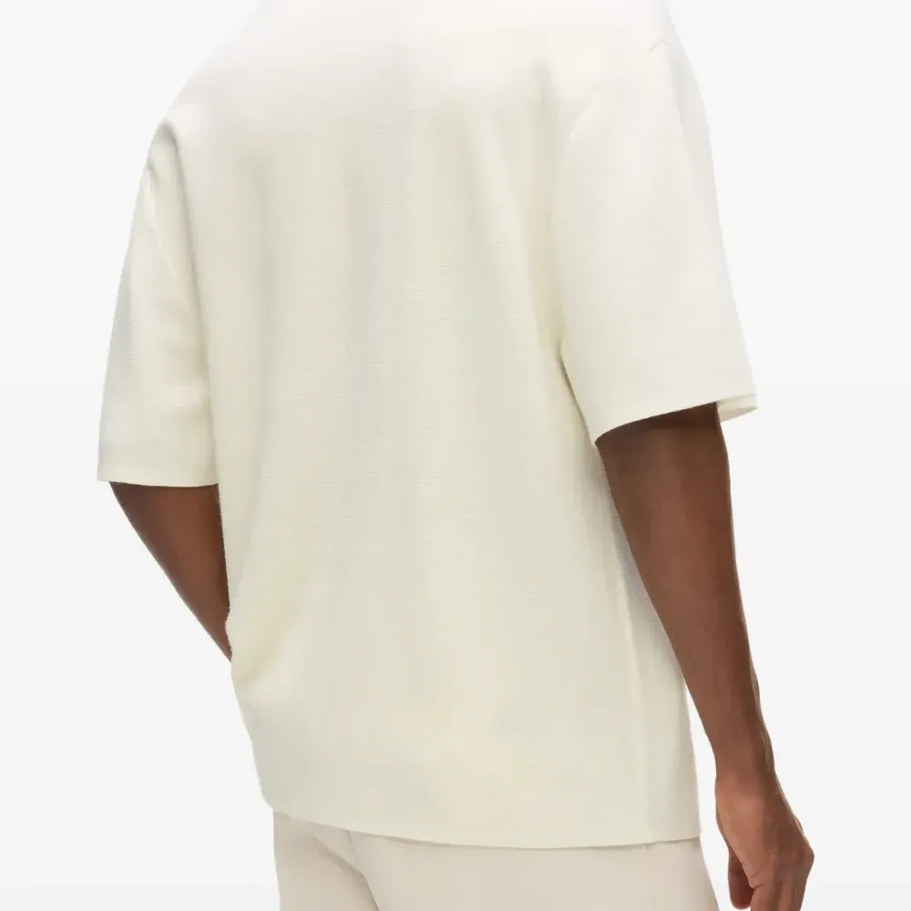 Трикотажная футболка свободного кроя